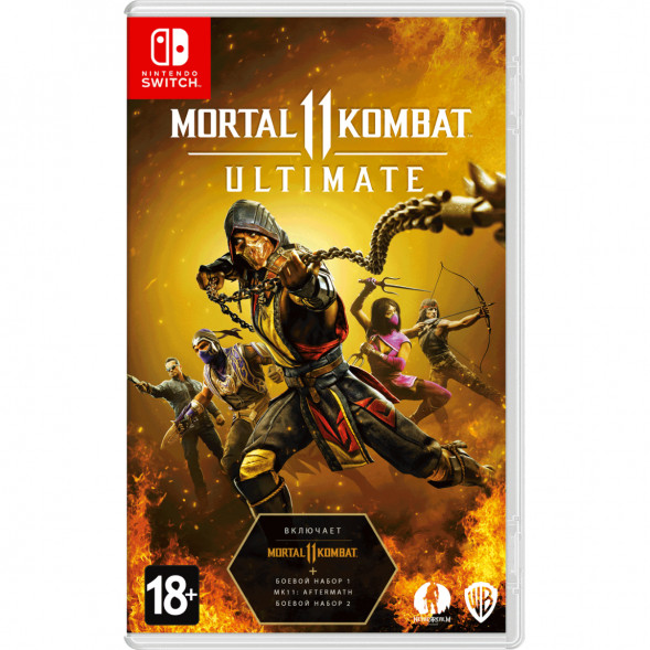 Игра Mortal Kombat 11 Ultimate (код загрузки) [Nintendo Switch, русские субтитры] в Нальчике