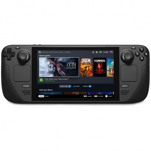 Игровая приставка Valve Steam Deck 512 ГБ SSD, черный в Нальчике
