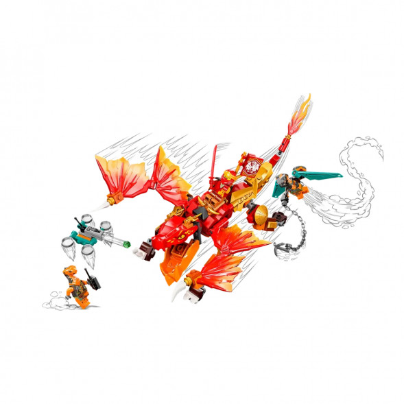 Конструктор LEGO Ninjago 71762 Огненный дракон ЭВО Кая в Нальчике