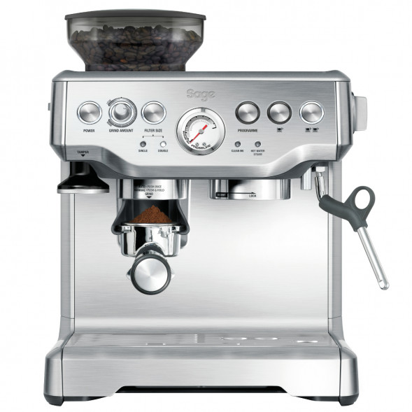 Кофеварка Sage Barista Express BES875BSS, стальной в Нальчике