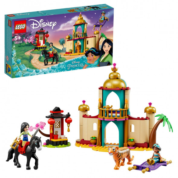 Конструктор LEGO Disney Princess 43208 Приключения Жасмин и Мулан в Нальчике
