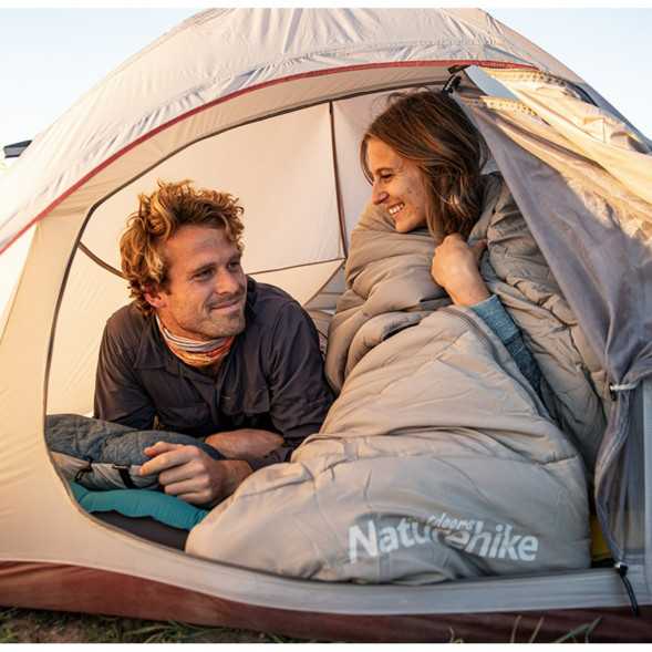 Спальный мешок Naturehike M300 (правый), зеленый в Нальчике