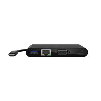 Док-станция Belkin USB-C Multimedia + Charge Adapter AVC004btBK, черный в Нальчике