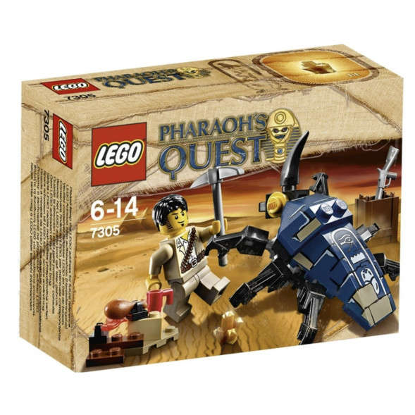 Конструктор LEGO Pharaohs Quest 7305 Атака скарабея в Нальчике