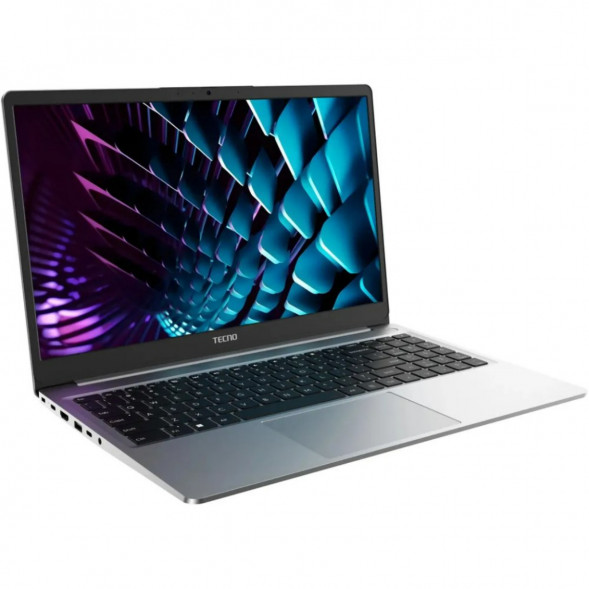 Ноутбук TECNO MegaBook K15SDA (15.6&amp;quot;, IPS, AMD Ryzen 5 7430U 2.3ГГц, 6 ядер, 16ГБ DDR4, 512ГБ SSD, AMD Radeon Graphics, Windows 11 Home), серый в Нальчике