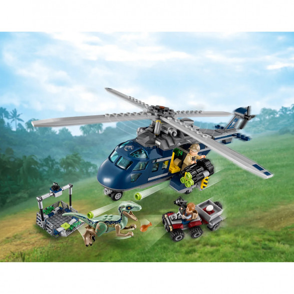 Конструктор LEGO Jurassic World 75928 Погоня за Блю на вертолёте  в Нальчике