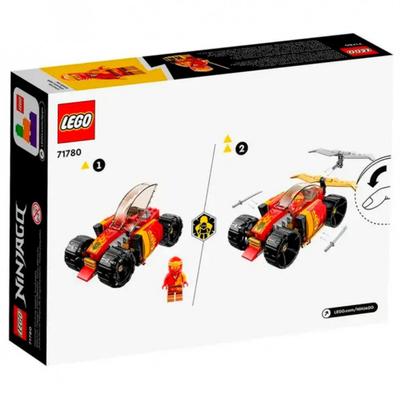 Конструктор LEGO Ninjago 71780 Гоночный автомобиль ниндзя Кая в Нальчике