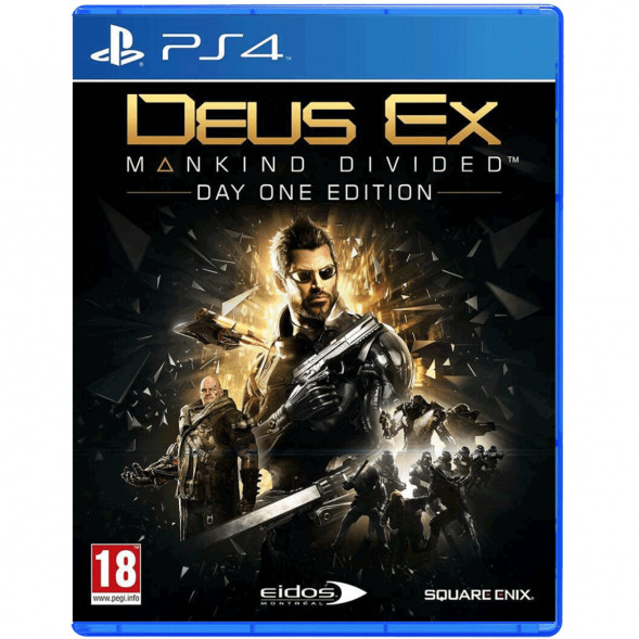Игра Deus Ex: Mankind Divided. Day One Edition [PS4, русская версия] в Нальчике