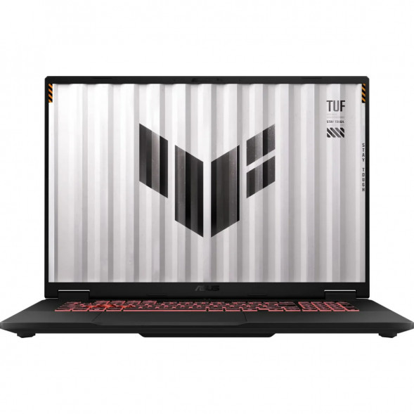 Ноутбук ASUS TUF Gaming A18 FA808UP-S8051 (18&amp;quot;, 2025, IPS, AMD Ryzen 7 260 3.8ГГц, 8 ядер, 32ГБ DDR5, 1ТБ SSD, NVIDIA GeForce RTX 5070 8 ГБ, без ОС), серый в Нальчике