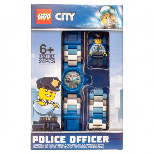 Часы LEGO City 8021193 City «Policeman» с минифигуркой в Нальчике
