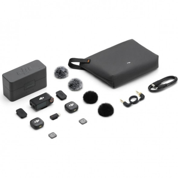 Беспроводной микрофон DJI Mic 3 (2 TX + 1 RX + Charging Case) в Нальчике