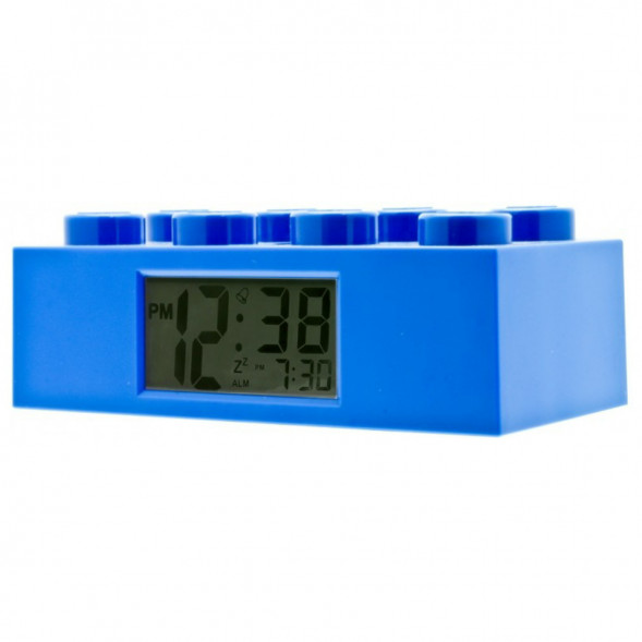 Будильник LEGO 9002151 Кирпичик, синий в Нальчике