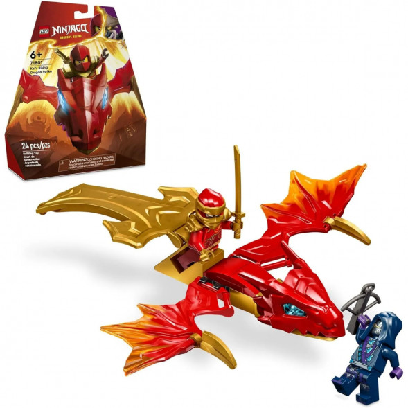 Конструктор LEGO Ninjago 71801 Удар восходящего дракона Кая в Нальчике