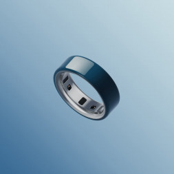 Умное кольцо Oura Ring 4 Ceramic (размер 4), Темная ночь/Midnight