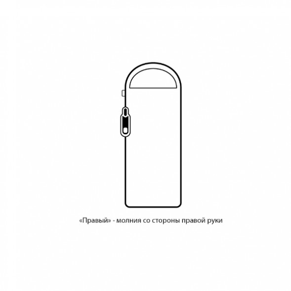 Спальный мешок Naturehike Envelope M180 (левый), зелёный в Нальчике