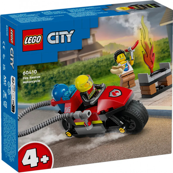 Конструктор LEGO City 60410 Пожарно-спасательный мотоцикл в Нальчике