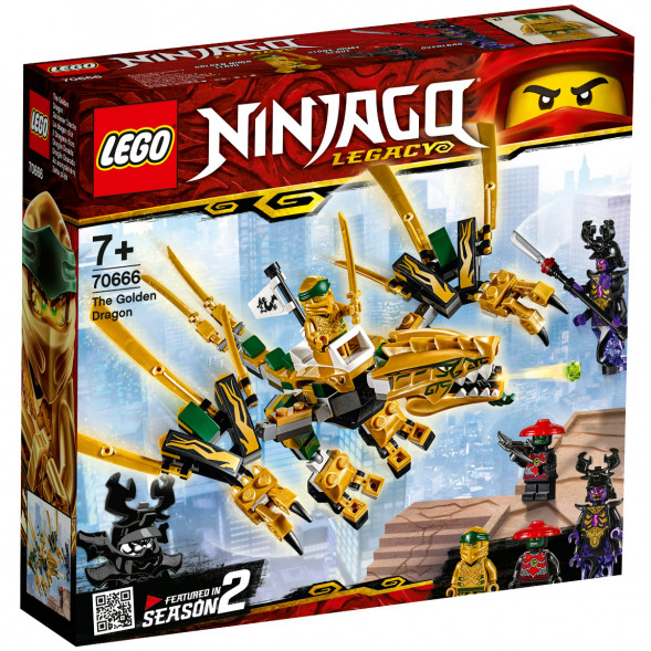 Конструктор LEGO Ninjago 70666 Золотой Дракон в Нальчике