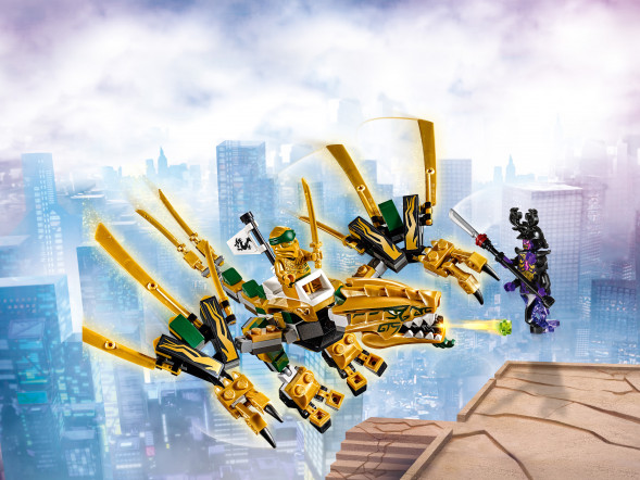 Конструктор LEGO Ninjago 70666 Золотой Дракон в Нальчике