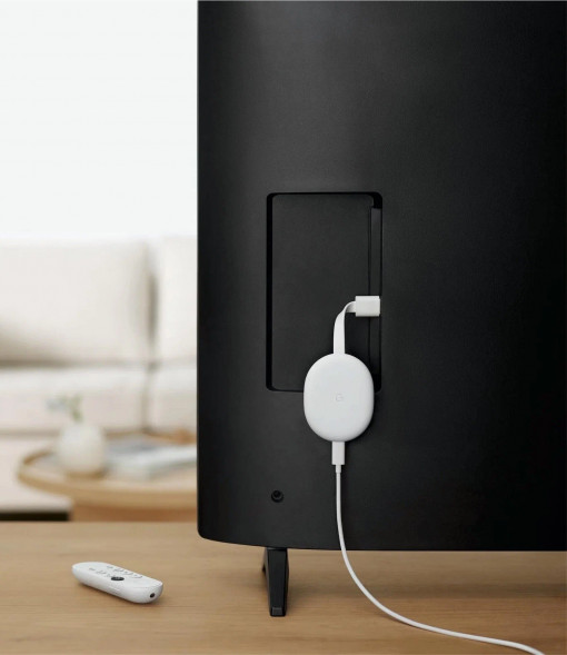 ТВ-приставка Google Chromecast c Google TV, snow в Нальчике