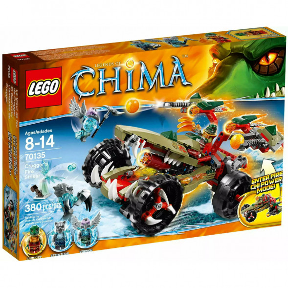 Конструктор LEGO Legends of Chima 70135 Огненный Страйкер Краггера в Нальчике