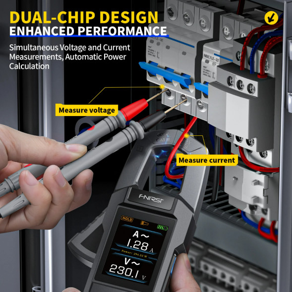 Токовые клещи Fnirsi DMC-100 в Нальчике