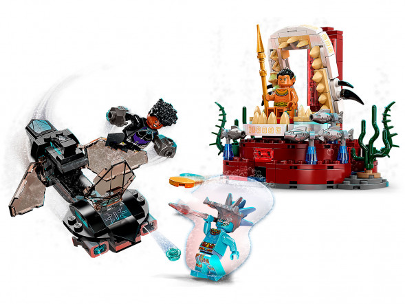 Конструктор LEGO Super Heroes 76213 Тронный зал короля Нэмора в Нальчике