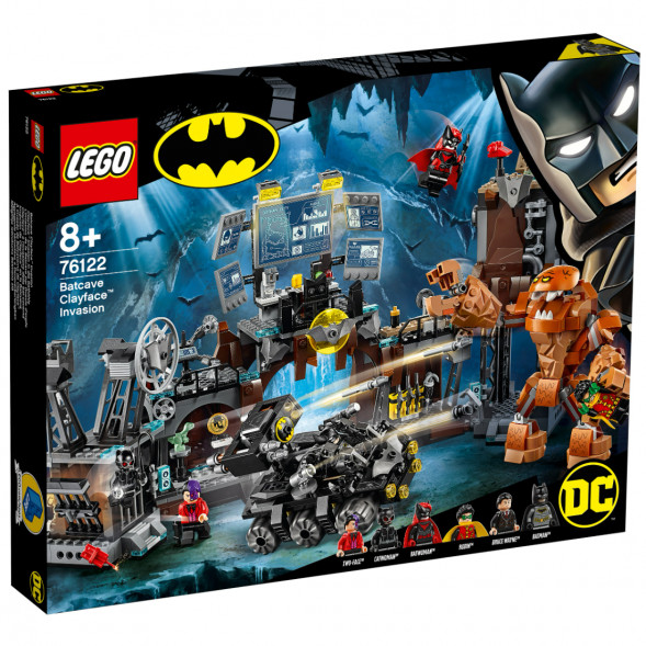 Конструктор LEGO Super Heroes 76122 Вторжение Глиноликого в бэт-пещеру в Нальчике