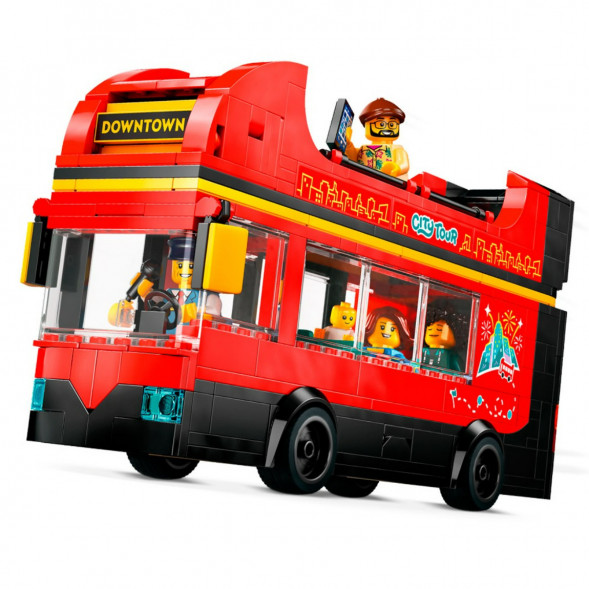 Конструктор LEGO City 60407 Красный двухэтажный экскурсионный автобус в Нальчике