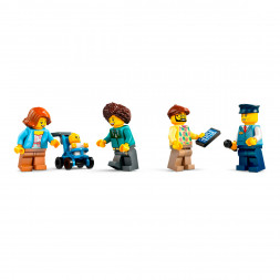 Конструктор LEGO City 60407 Красный двухэтажный экскурсионный автобус