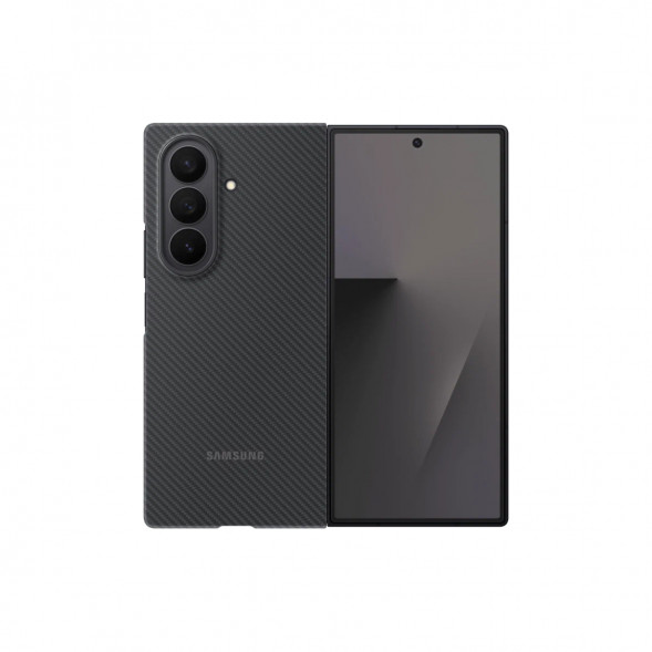 Чехол Samsung Carbon Shield Case для Galaxy Z Fold7, черный в Нальчике