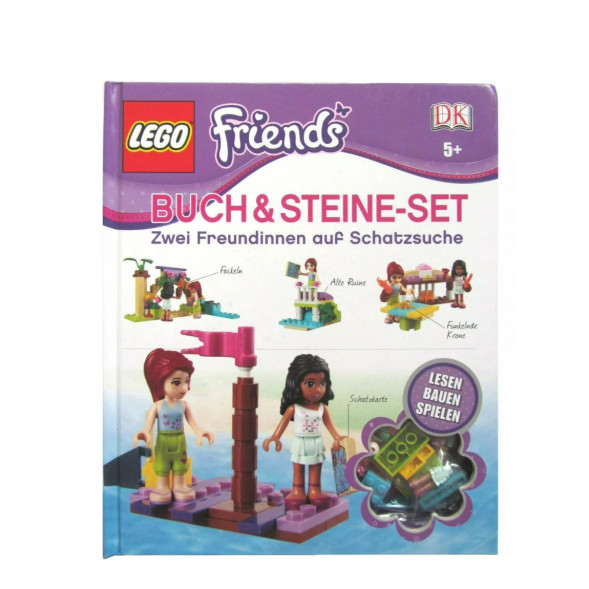 Книга и набор кубиков LEGO Friends Buch &amp;amp; Steine-Set Zwei Freundinnen auf Schatzsuche в Нальчике
