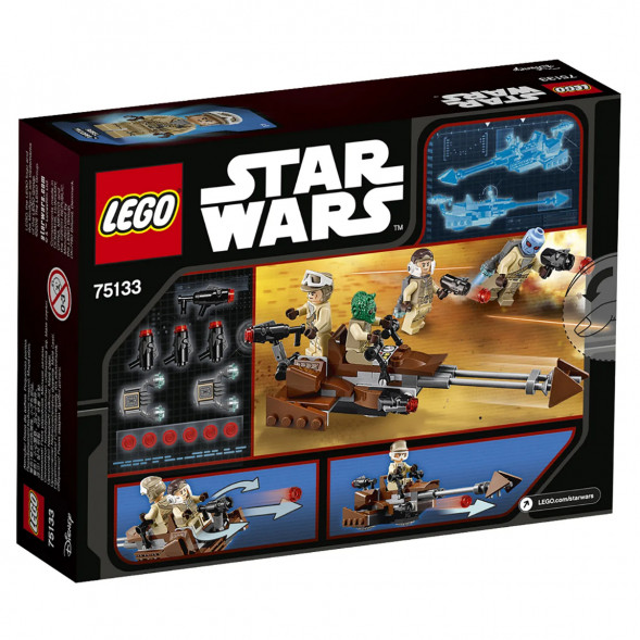 Конструктор LEGO Star Wars 75133 Боевой набор Повстанцев в Нальчике