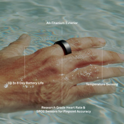 Умное кольцо Oura Ring 4 (размер 8), Розовое золото/Rose Gold
