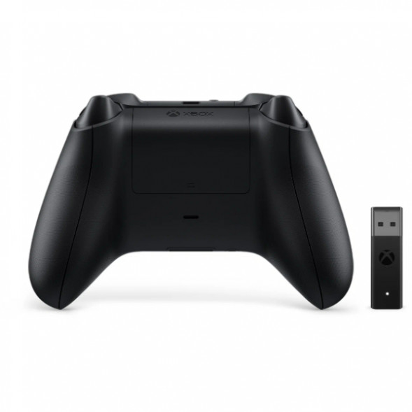 Геймпад Microsoft Xbox One and Series S/X Controller + беспроводной адаптер для PC, черный в Нальчике