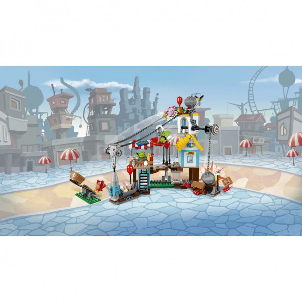 Конструктор LEGO Angry Birds 75824 Разгром Свинограда в Нальчике