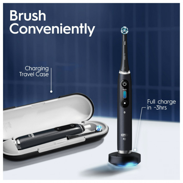 Электрическая зубная щетка Oral-B iO Series 9s (387071), Black Onyx в Нальчике