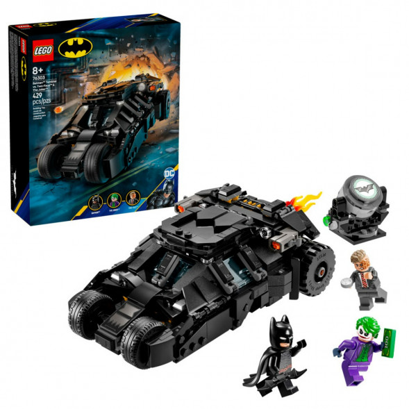 Конструктор LEGO Super Heroes 76303 Тумблер Бэтмена против Двуликого и Джокера в Нальчике