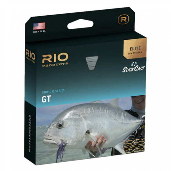 Леска RIO Elite GT Float WF10F, Blue/Orange/Sea Grass в Нальчике