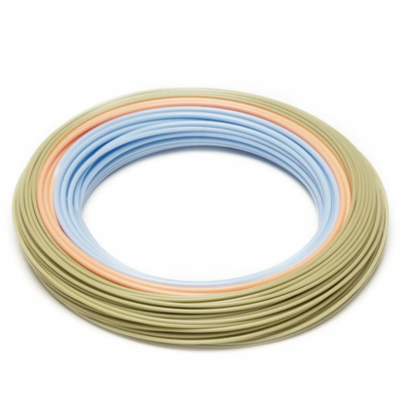 Леска RIO Elite GT Float WF10F, Blue/Orange/Sea Grass в Нальчике