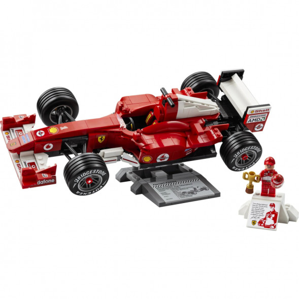 Конструктор LEGO Icons 11375 Ferrari F2004 и Михаэль Шумахер в Нальчике