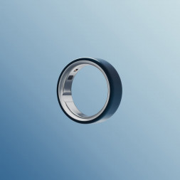 Умное кольцо Oura Ring 4 Ceramic (размер 7), Темная ночь/Midnight