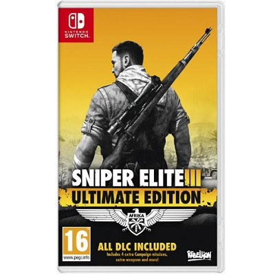 Игра Sniper Elite 3 Ultimate Edition для Nintendo Switch, картридж в Нальчике