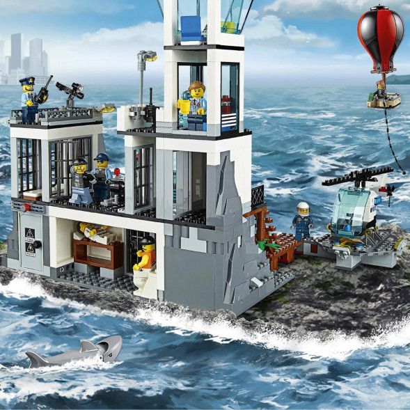 Конструктор LEGO City 60130 Police Остров-тюрьма в Нальчике