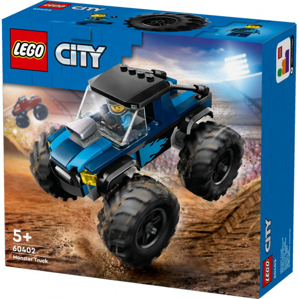 Конструктор LEGO City 60402 Синий Монстр-трак в Нальчике