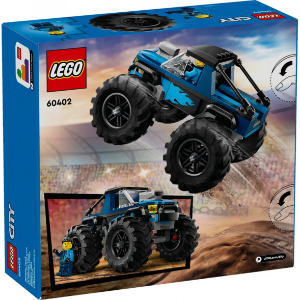 Конструктор LEGO City 60402 Синий Монстр-трак в Нальчике