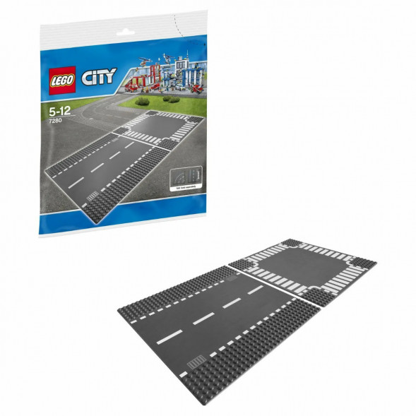 Конструктор LEGO City 7280 Прямая дорога и перекрёсток в Нальчике