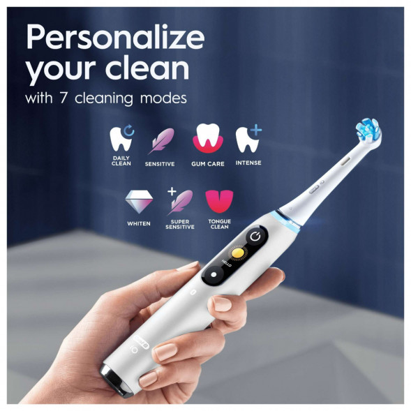 Электрическая зубная щетка Oral-B iO Series 9s (387224), White в Нальчике