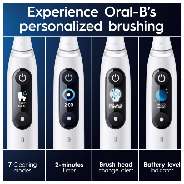 Электрическая зубная щетка Oral-B iO Series 9s (387224), White в Нальчике