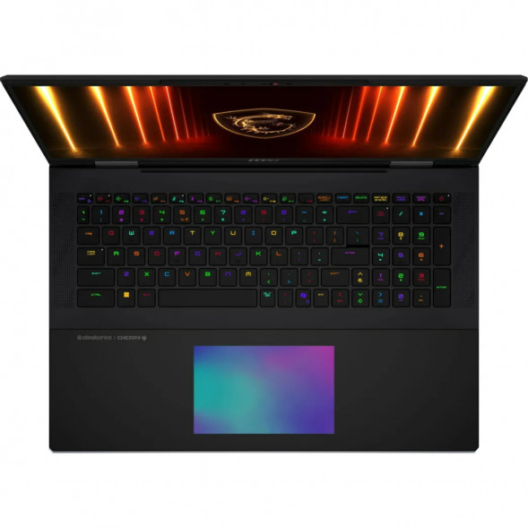 Ноутбук MSI Titan 18 HX AI A2XWJG-206RU (18&amp;quot;, IPS, Intel Core Ultra 9 285HX 2.8ГГц, 24 ядра, 64ГБ DDR5, 4ТБ SSD, NVIDIA GeForce RTX 5090 24 ГБ, Windows 11 Home), черный в Нальчике