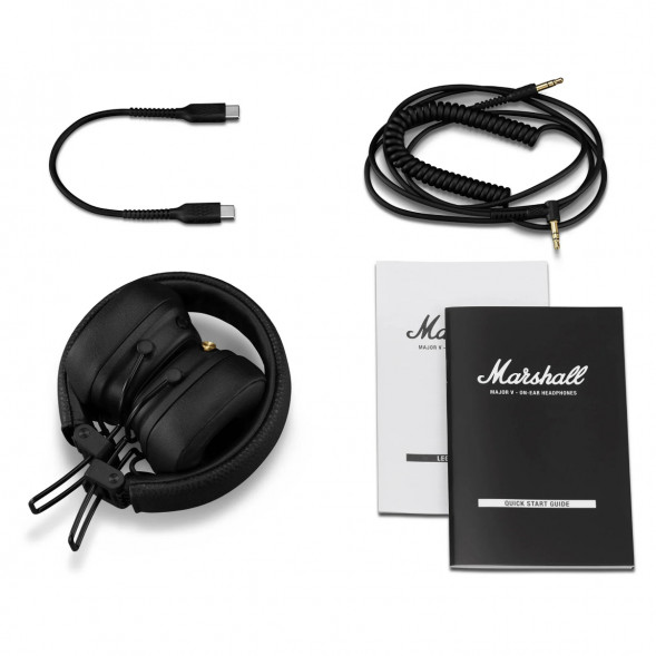 Беспроводные наушники Marshall Major V, чёрный в Нальчике